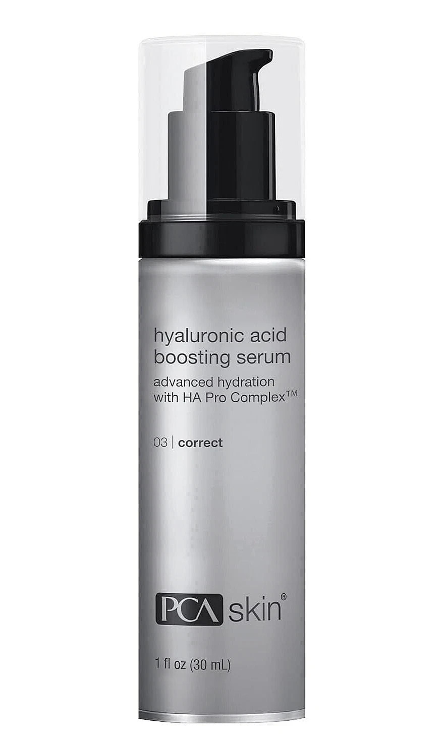 PCA Skin Hyaluronic Acid Boosting Serum 1oz HYDRATING, FINE LINE REDUCTION
