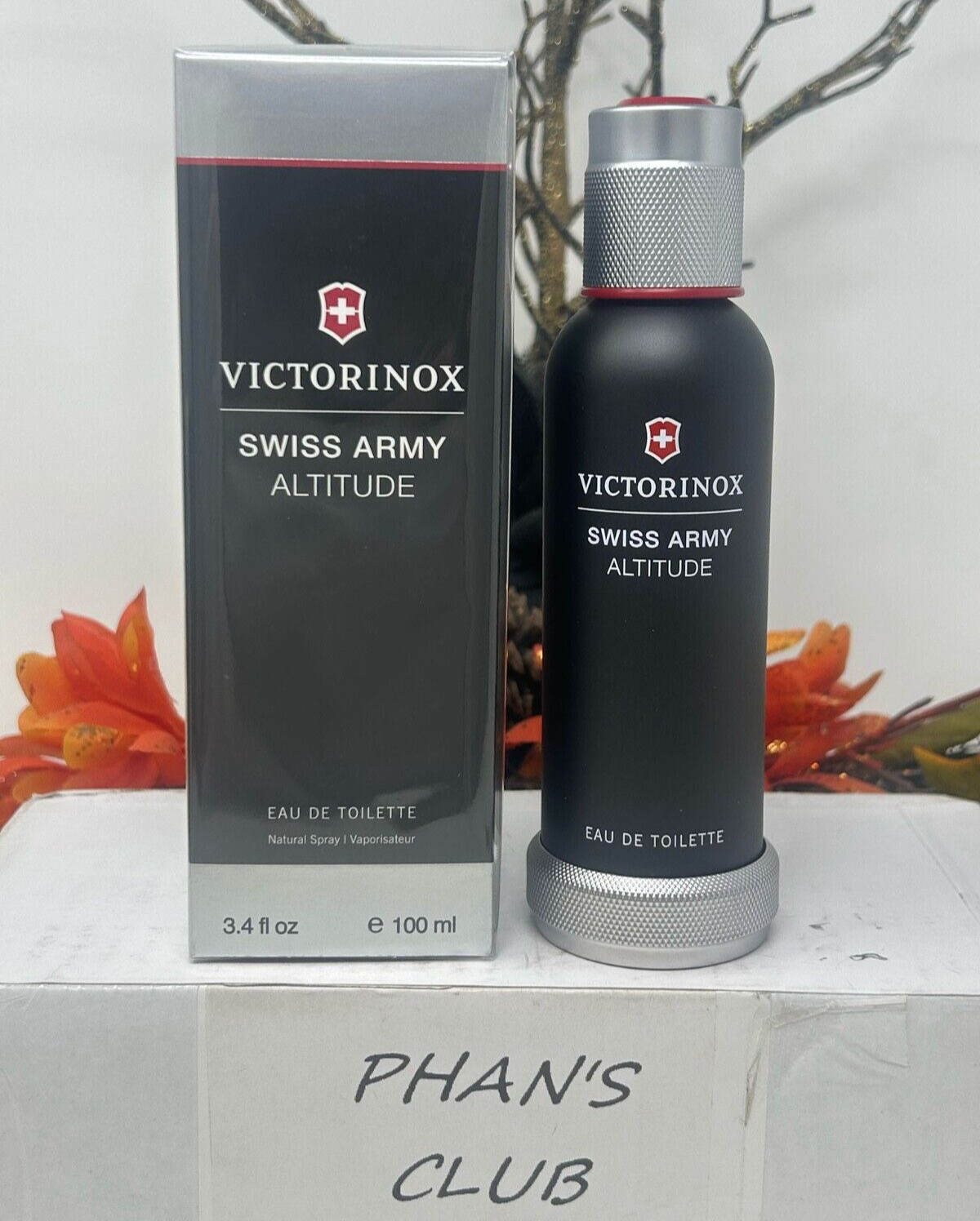 Victorinox Swiss Army Altitude 3.4oz EDT Woody Aromatic Perfume for Men