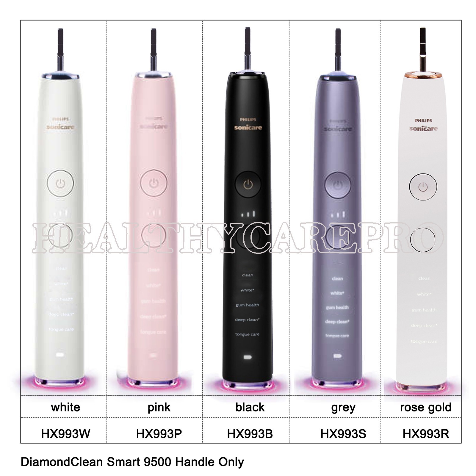 Philips Sonicare DiamondClean Toothbrush Smart Handle HX93xx HX991x HX992x HX993