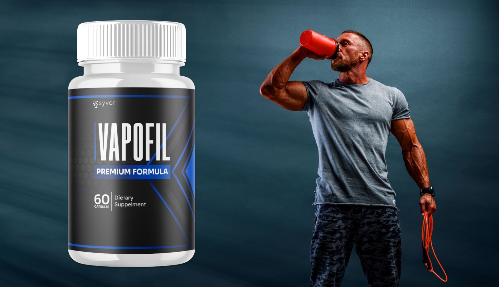 (2 Pack) Vapofil Advanced Male Pills Vapo Fil Formula Supplement 120 Capsules