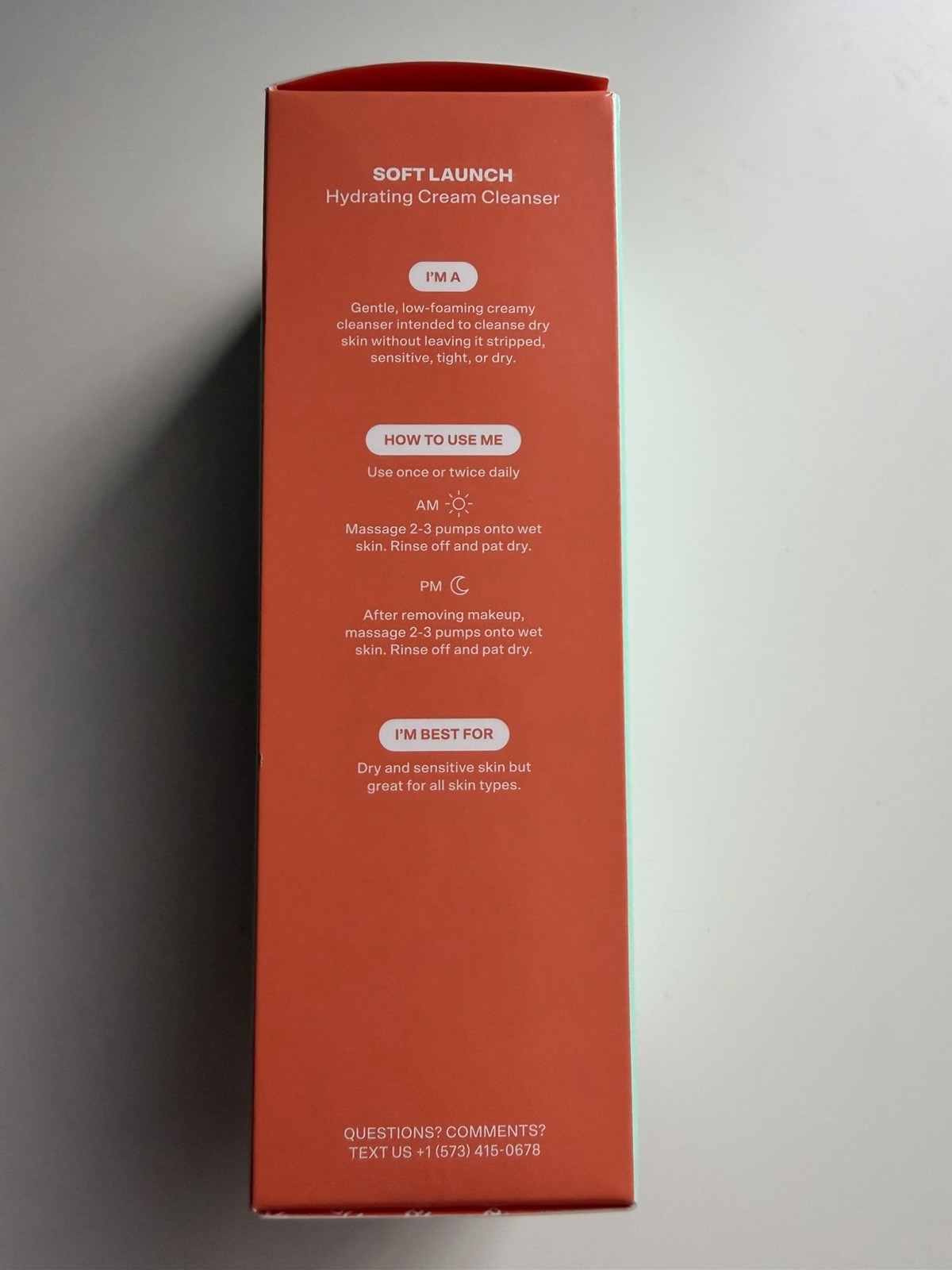 BUBBLE Soft Launch Cream Cleanser 125 mL