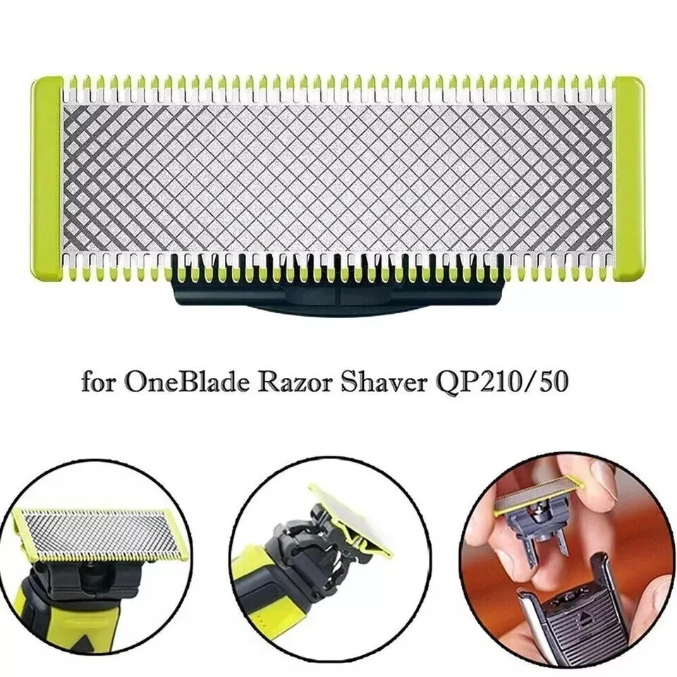 2pc Blade Replacement Head for OneBlade QP2520/QP6510 /QP6520 Norelco QP210/80