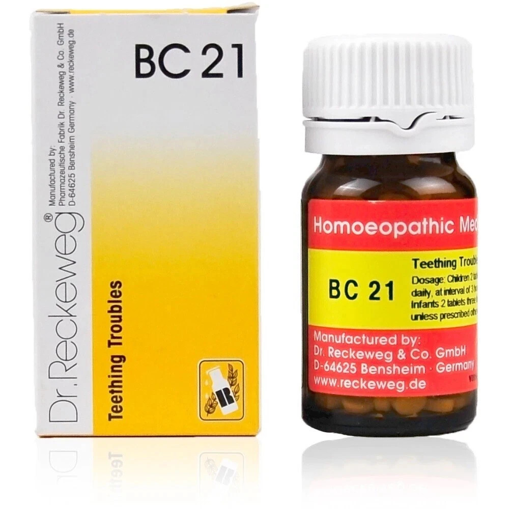 Dr Reckeweg BC 21 (Bio-Combination 21) Tablets (20gm) Homeopathic Free Shipping