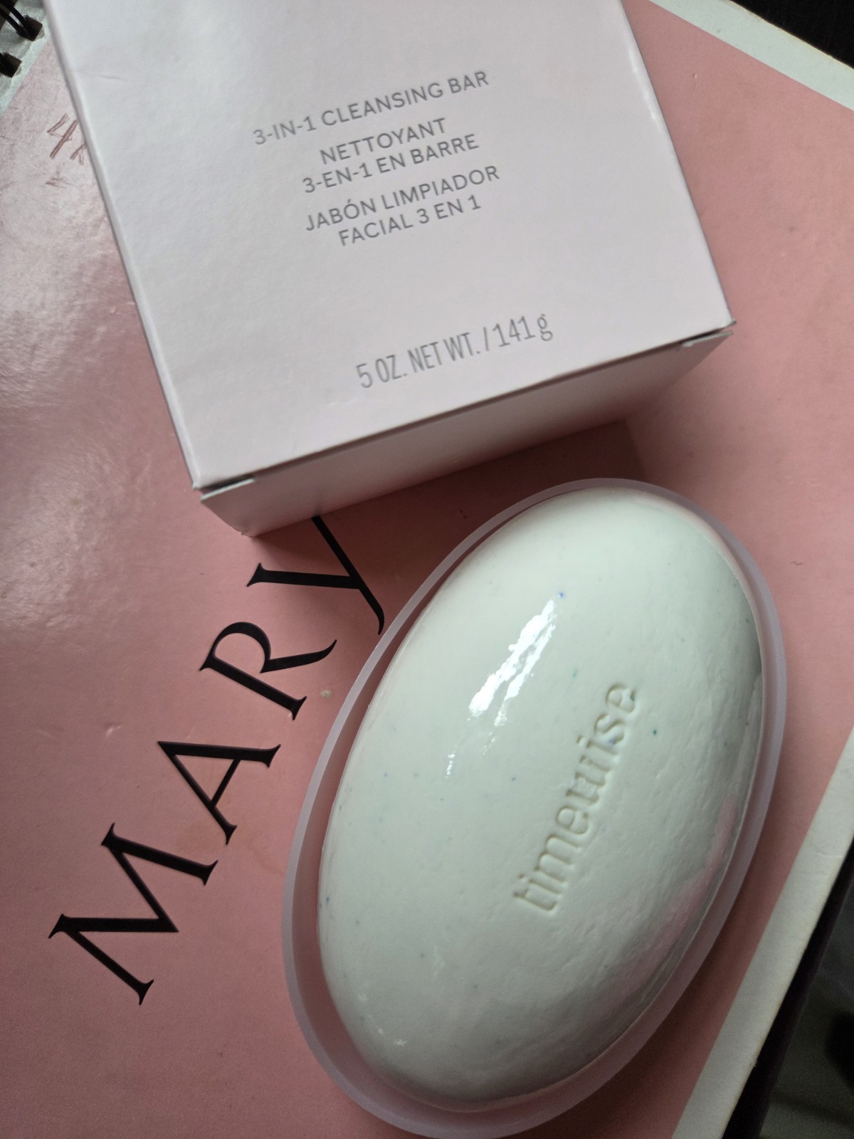 Mary Kay Timewise 3-In-1 Cleansing Bar W/ Dish BNIB Discontinued 5 Oz. Full Size