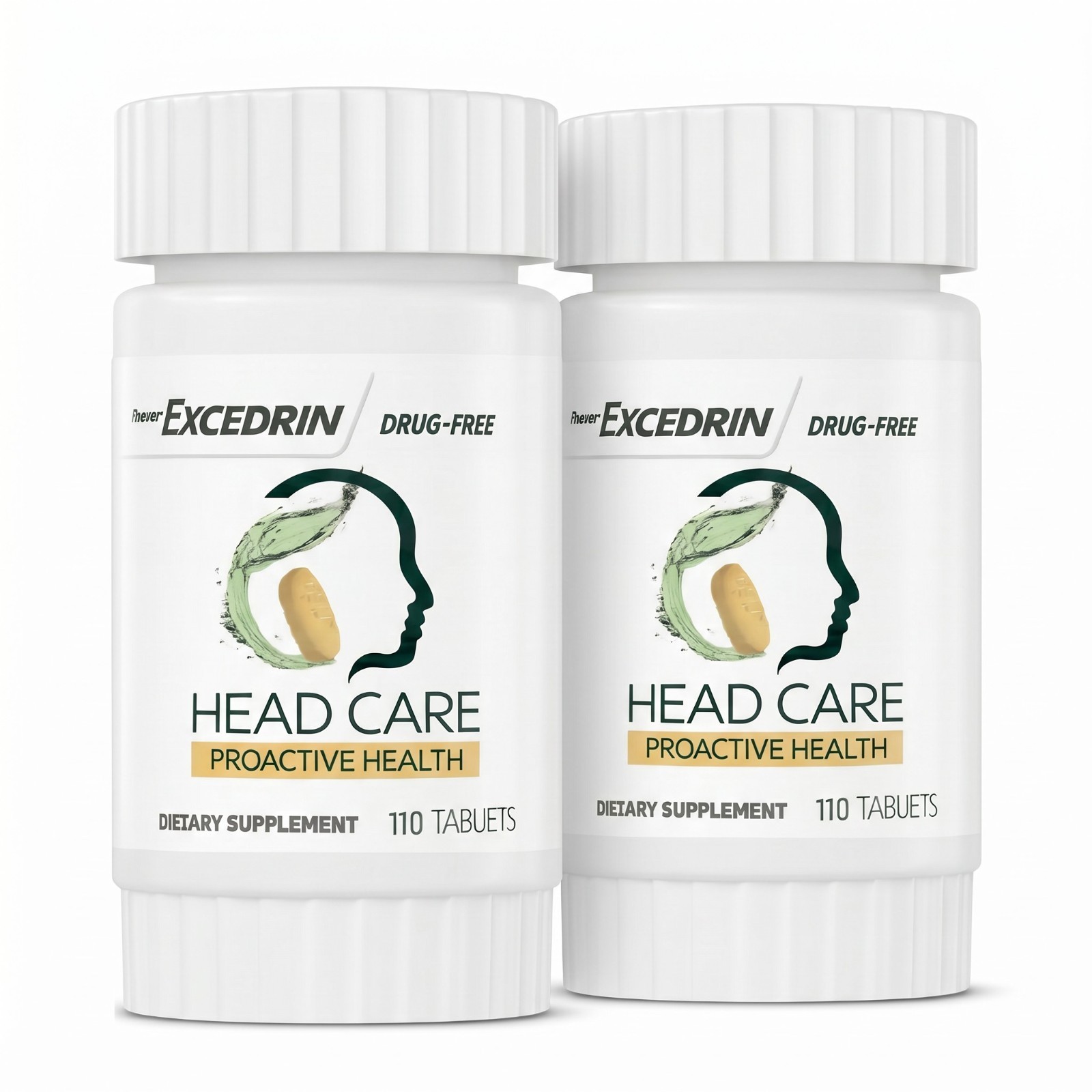 Head Care Proactive Health From Excedrin Dietary Supplement for Head Health With