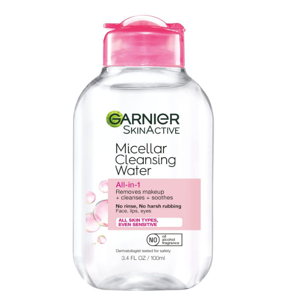 Garnier Micellar Cleansing Water, All-in-1 Makeup Remover and Facial Cleanser, F