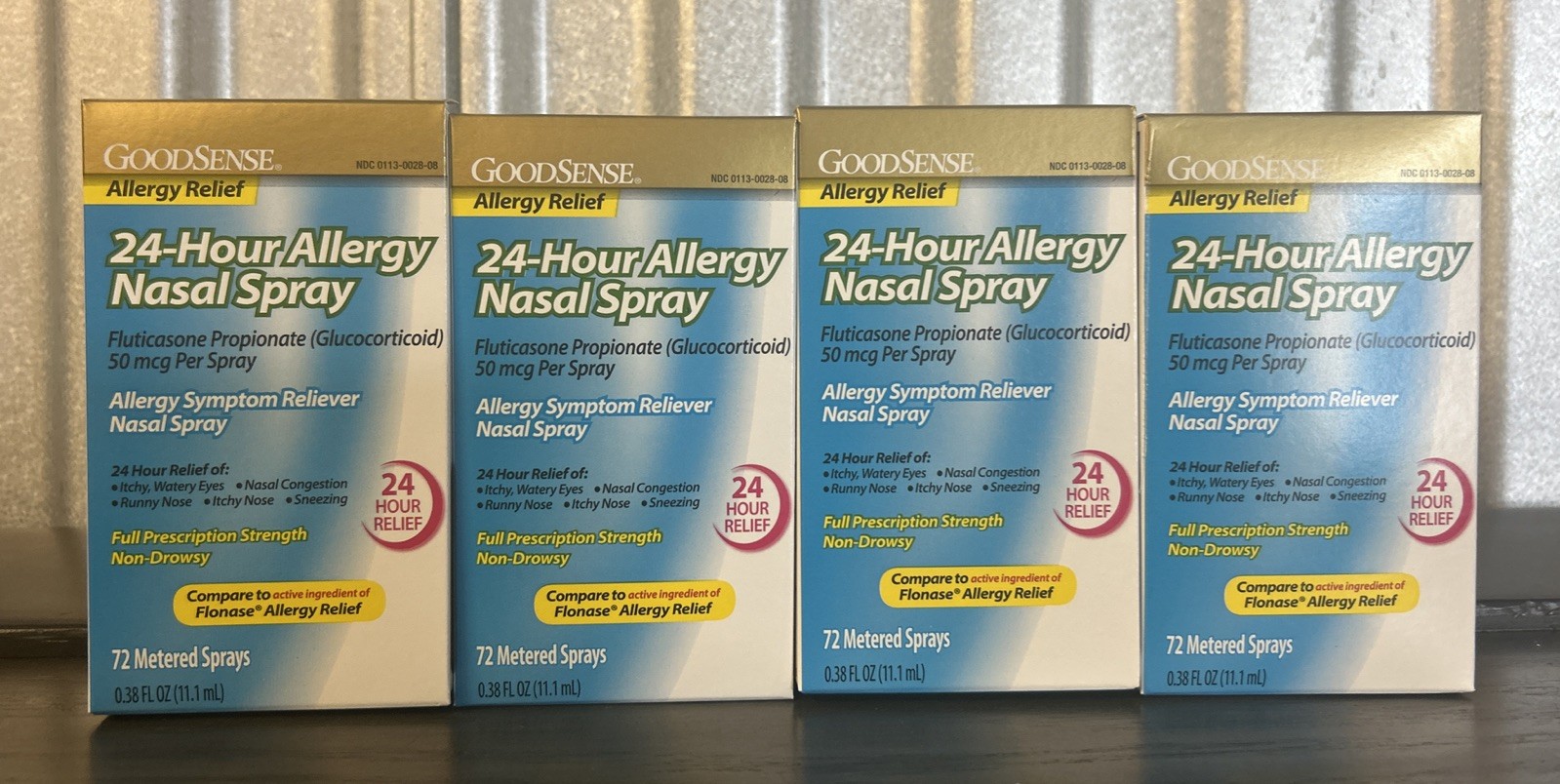 Allergy Relief Nasal Spray Fluticasone 288 Sprays Compare Flonase Exp 2/2027