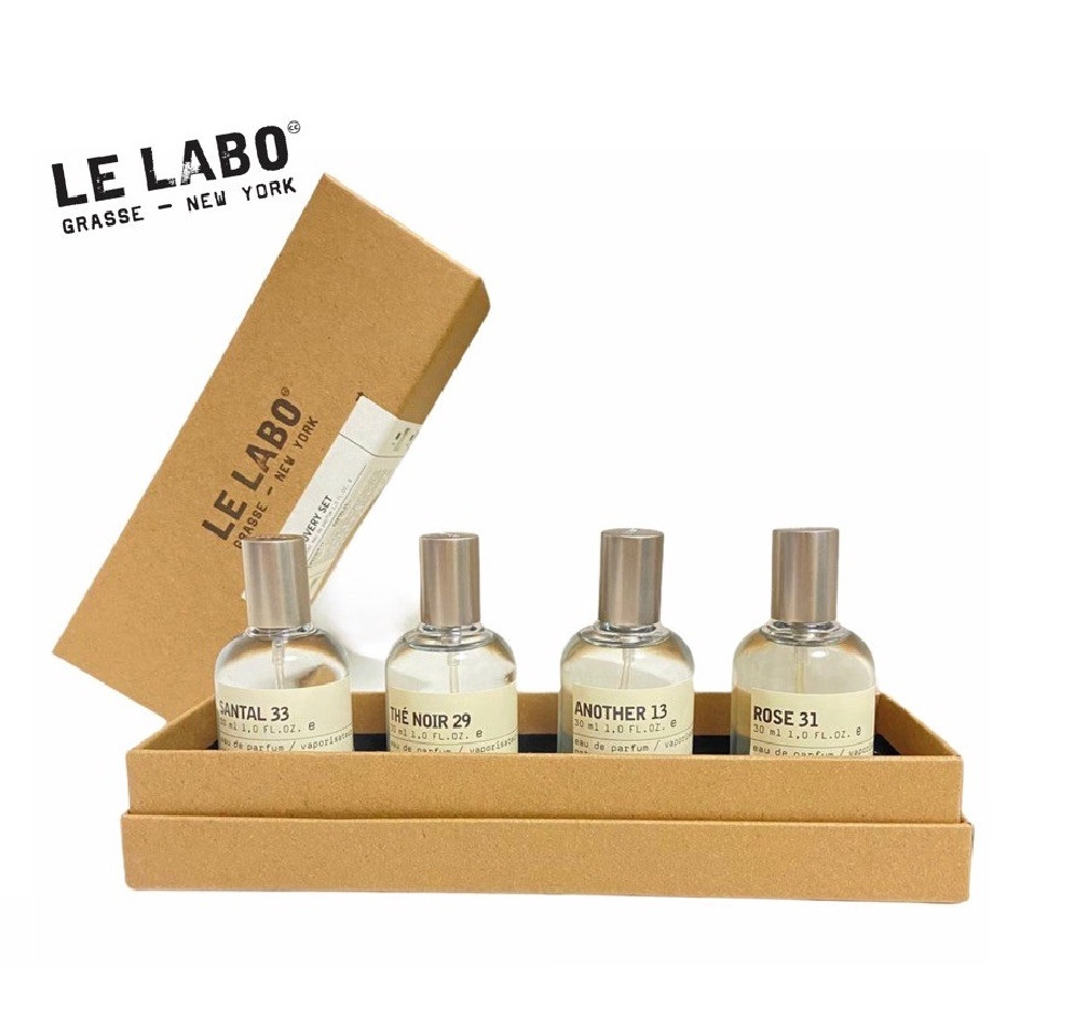 Le Labo GIFT SET 4x30ML Perfume Eau De Parfum Spray For Men and Women New Set