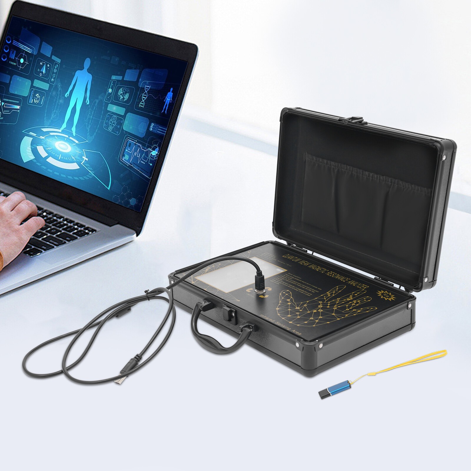 Quantum Magnetic Resonance Body Analyzer Quantum Resonance Magnetic Scanner