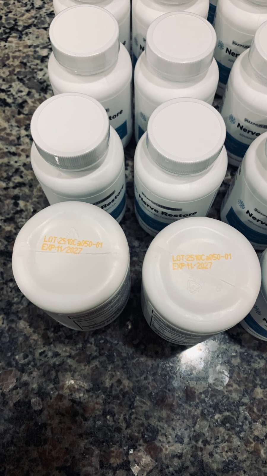 17 Bottles Nerve Restore Advanced Formula, Max Nerve Health (60 Capsules/Bottle)