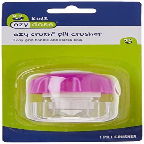 Small Pill Crusher Tablets Grinder with Storage Compartment for Vitamins Tablets
