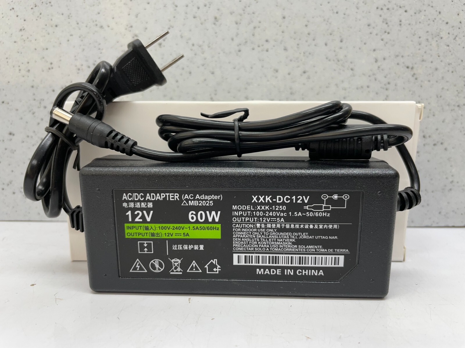 AC ADAPTER & CORD Replacement Power Supply for HARMONY GELISH 18G LED LAMP LIGHT