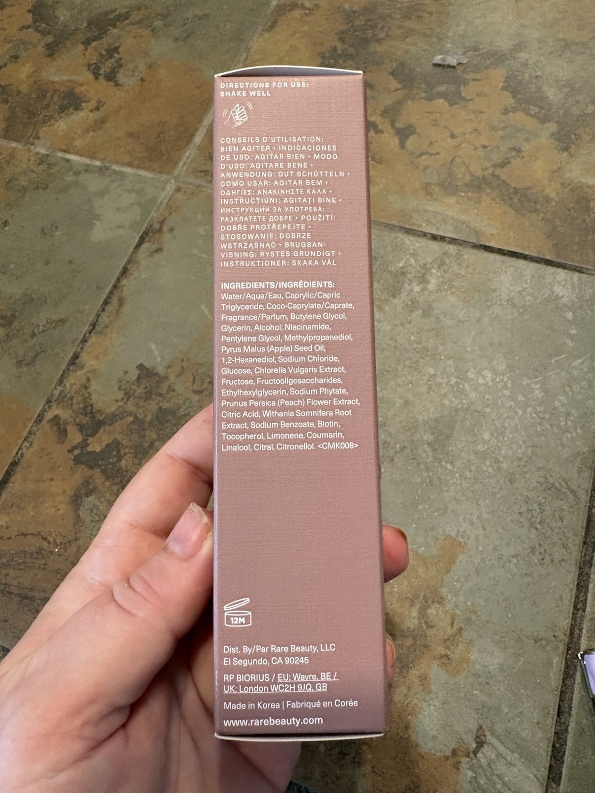 Rare Beauty Find Comfort Body & Hair Fragrance Mist Unisex 3.38 fl oz / 100 mL