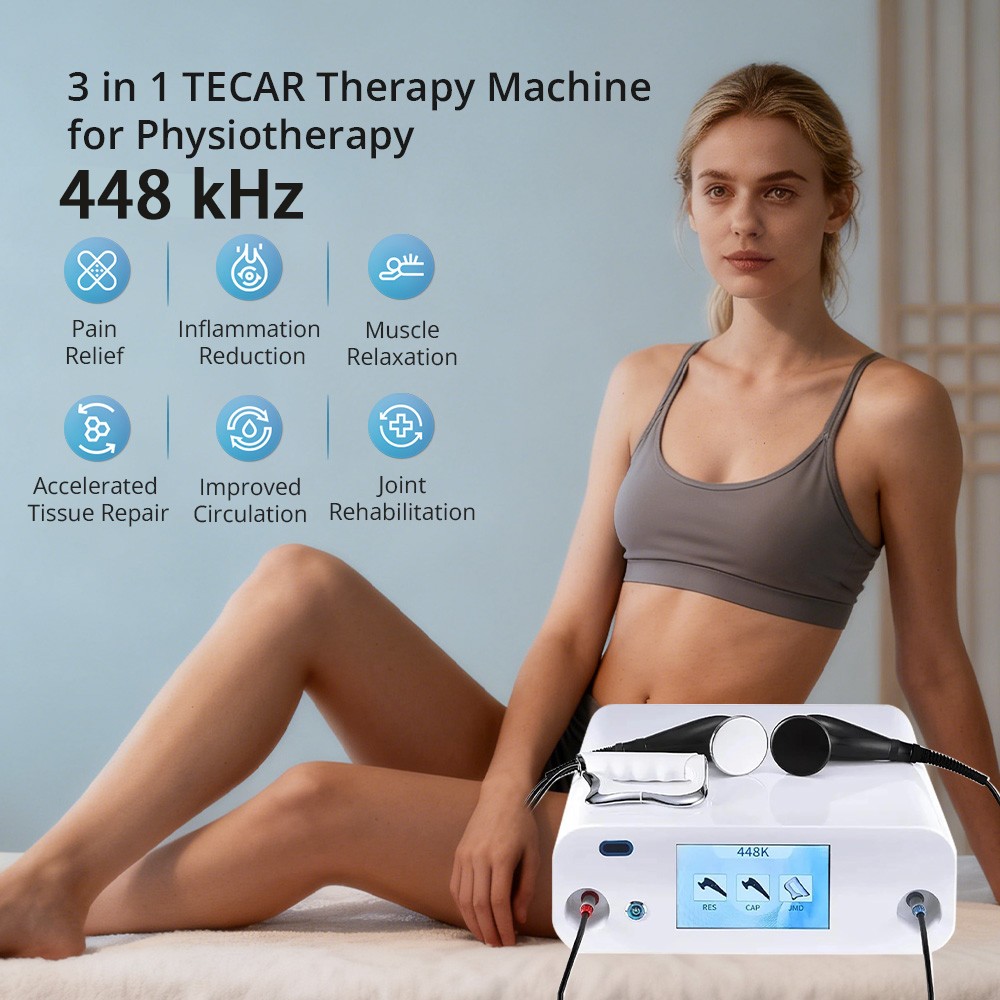 448K Fever Master RF Body Sculpting Machine Skin Fascia Massage Spa Device