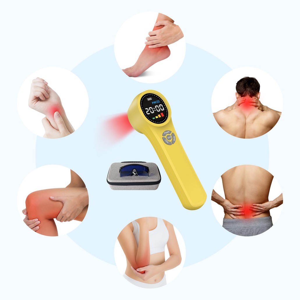 1760mW Cold Laser Therapy Device for Pain Relief Inflammation and Wound Healing