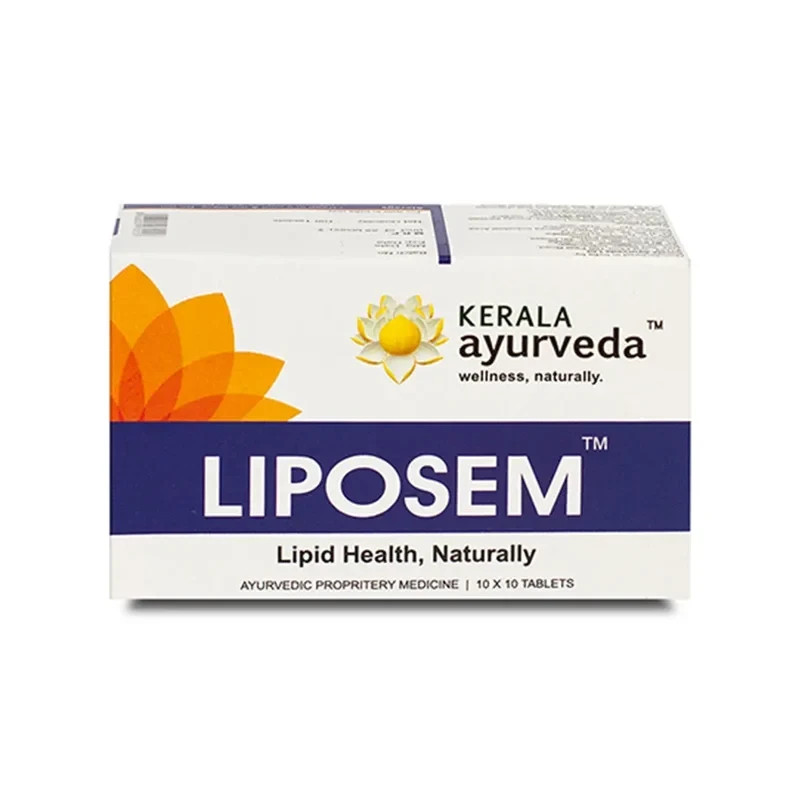 Kerala Ayurveda Liposem 100 Tablets | Metabolic Wellness Support | FREE SHIPPING
