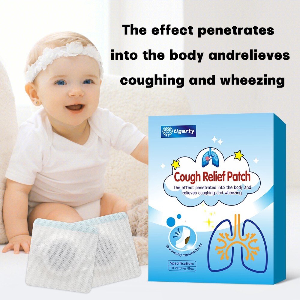 Lung Cleansing Patch 20ct – Easier Breathing Cough Relief Asthma Support Comfort