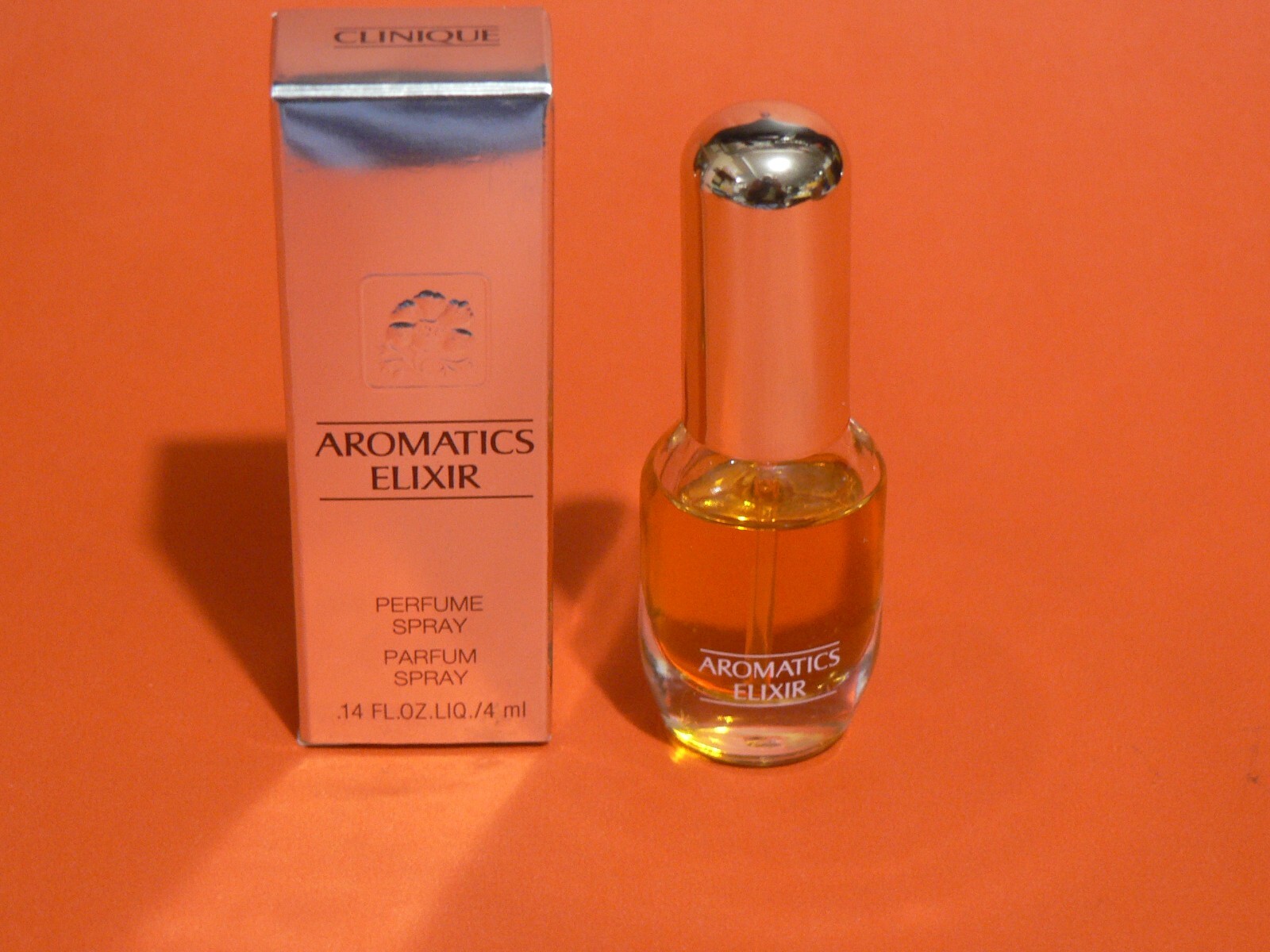 VINTAGE CLINIQUE AROMATICS ELIXIR 0.14oz 4ml PERFUME SPRAY MINI NIB OLD STOCK
