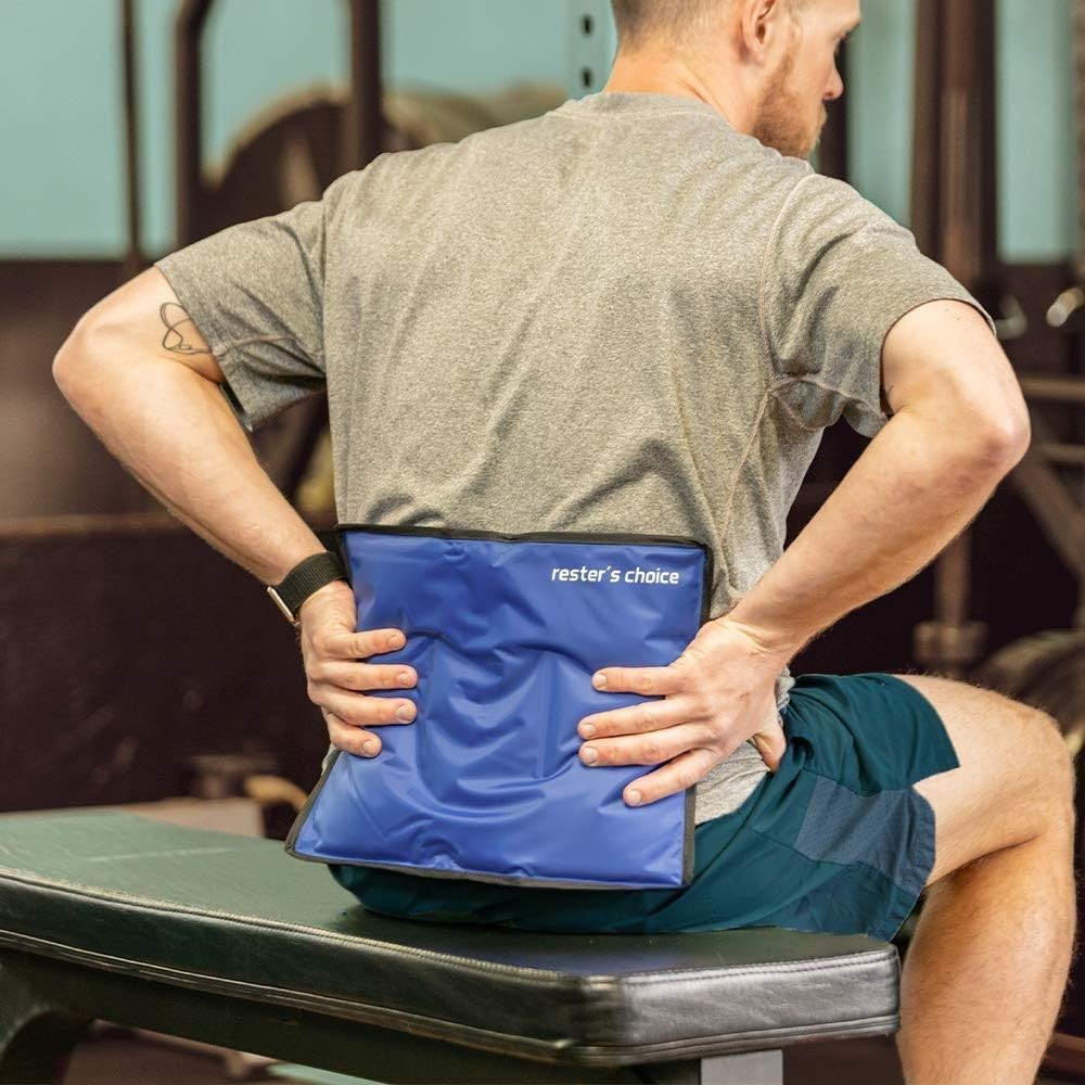 Extra Large 2 Pack Ice Packs for Pain Relief – Flexible and Durable Design
