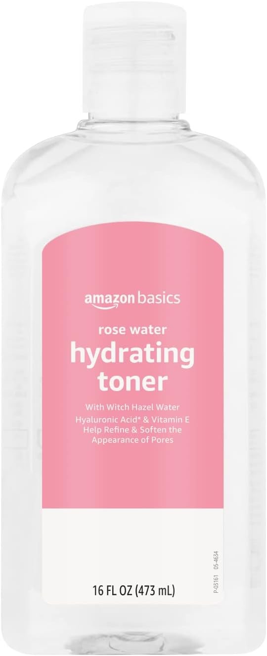 Rose Water Hydrating Toner, 16 Fluid Ounces, 1-Pack