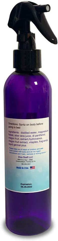 Magnesium Sleep Spray for Hair, Joint Pain, Leg Spasms, and Body Aches (Rosemary