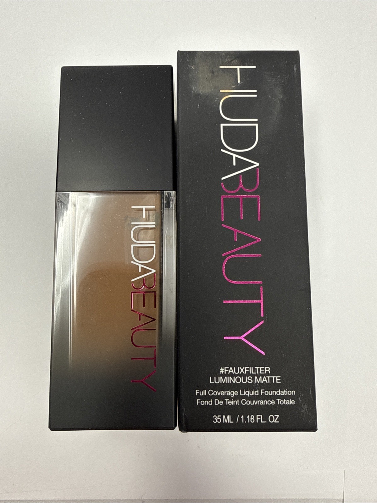 Huda Beauty FauxFilter Luminous Matte Liquid Foundation ~ CHOCOLATE MOUSSE 450G