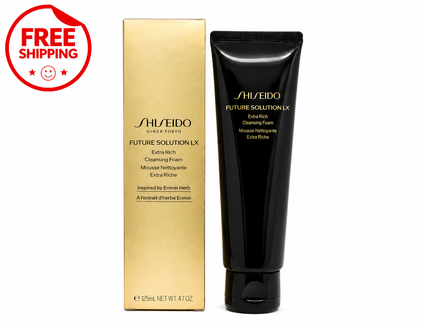 Shiseido Future Solution LX Extra Rich Cleansing Foam 125ml / 4.7oz Face Cleanse