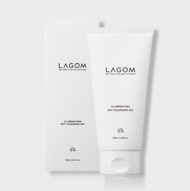 LAGOM Illuminating Hot Cleansing Gel 180ml Warming Massage Cleanser