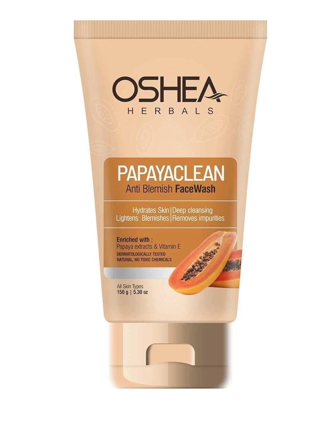 Oshea Herbals Papayaclean Anti Blemishes Gel Face Wash For All Skin Types | Remo