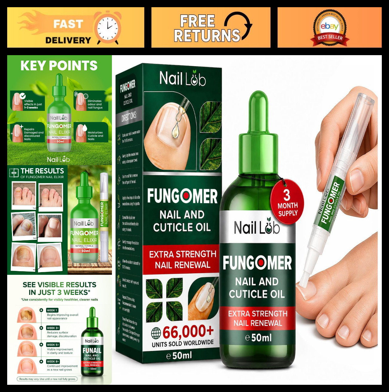 Premium Nail Oil Pen with Tea Tree Oil – Daily Cuticle Care for Healthy Nails