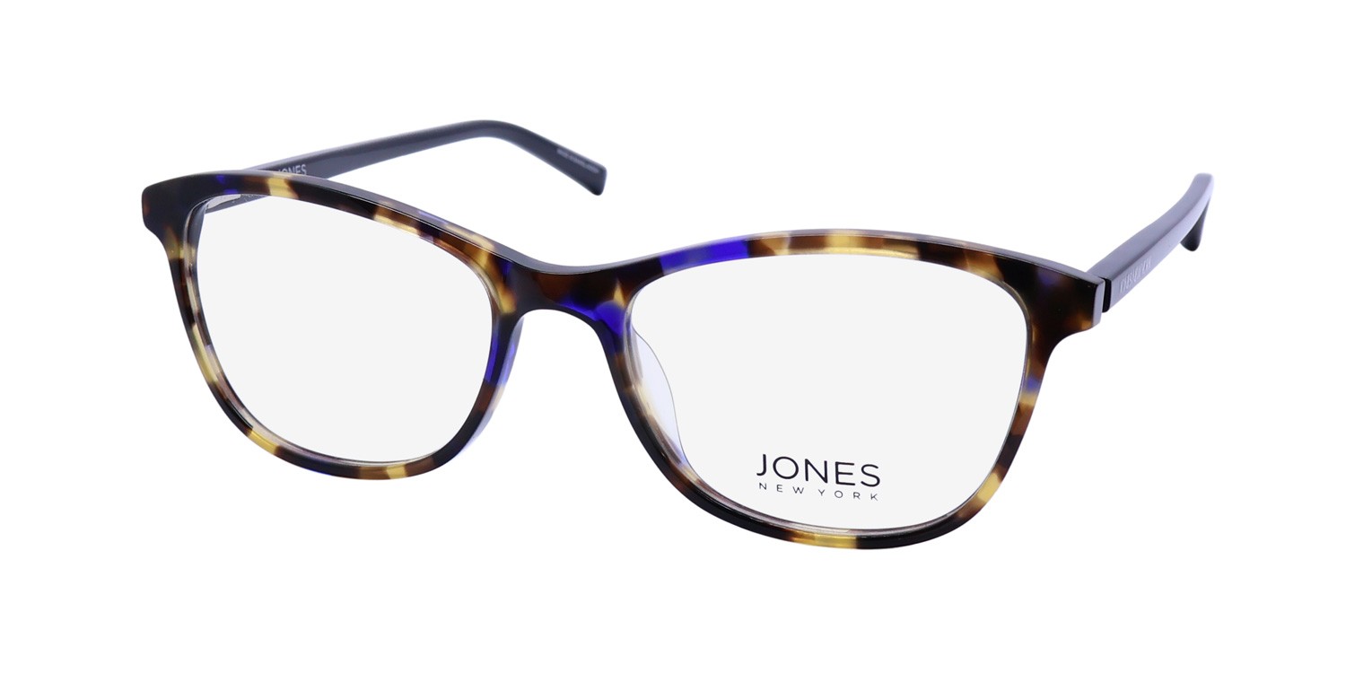 NEW JONES NEW YORK J778 EYEWEAR CAT EYE BLUE TORT FULL-RIM BANGLADESH TORTOISE