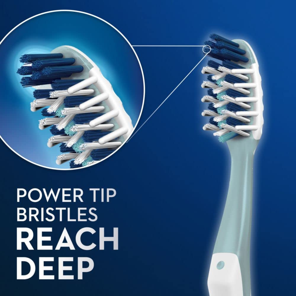 Pro Health Crossaction All in One Soft Toothbrushes, Deep Plaque Fighter, Rou…