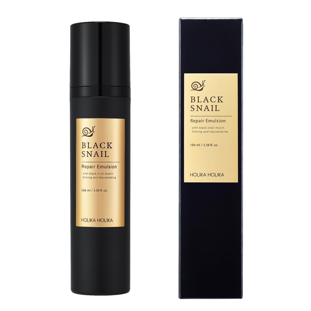 Holika Holika Prime Youth Black Snail Repair Emulsion 100ml 3.38oz K-Beauty NIB