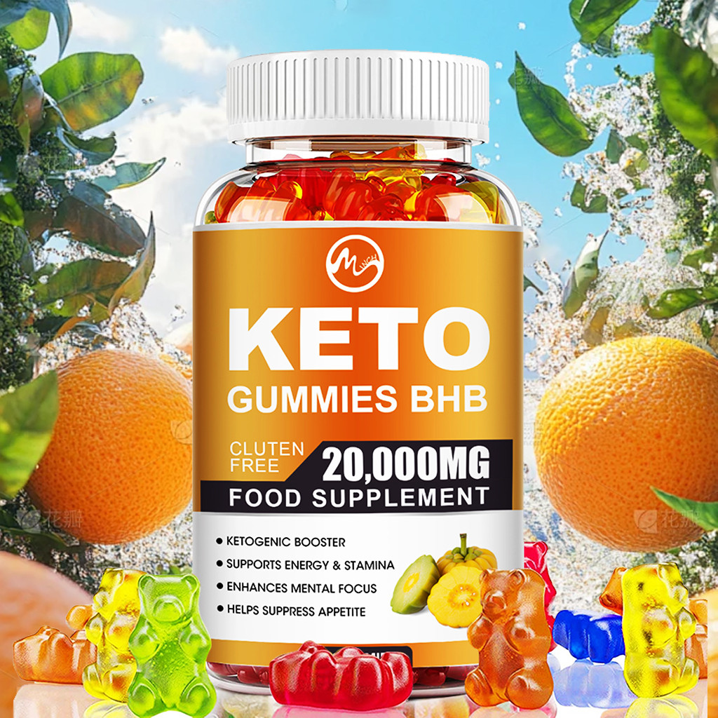 Keto Slimming Gummies 175,000mg Apple Cider Vinegar ACV Weight Loss 60 Gummy USA