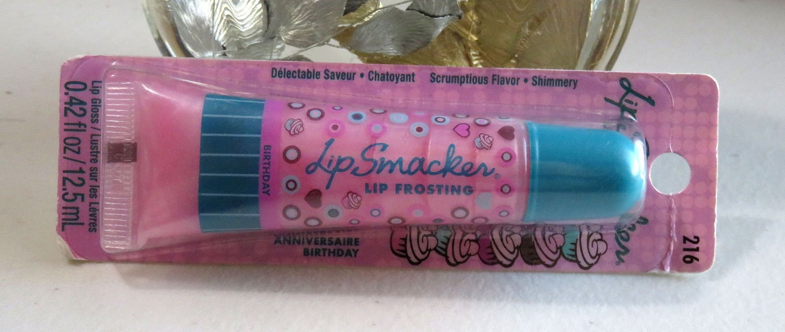 Y2K Lip Smacker Lip Frosting Birthday Shimmery 216 BONNE BELL NOS NEW SEALED