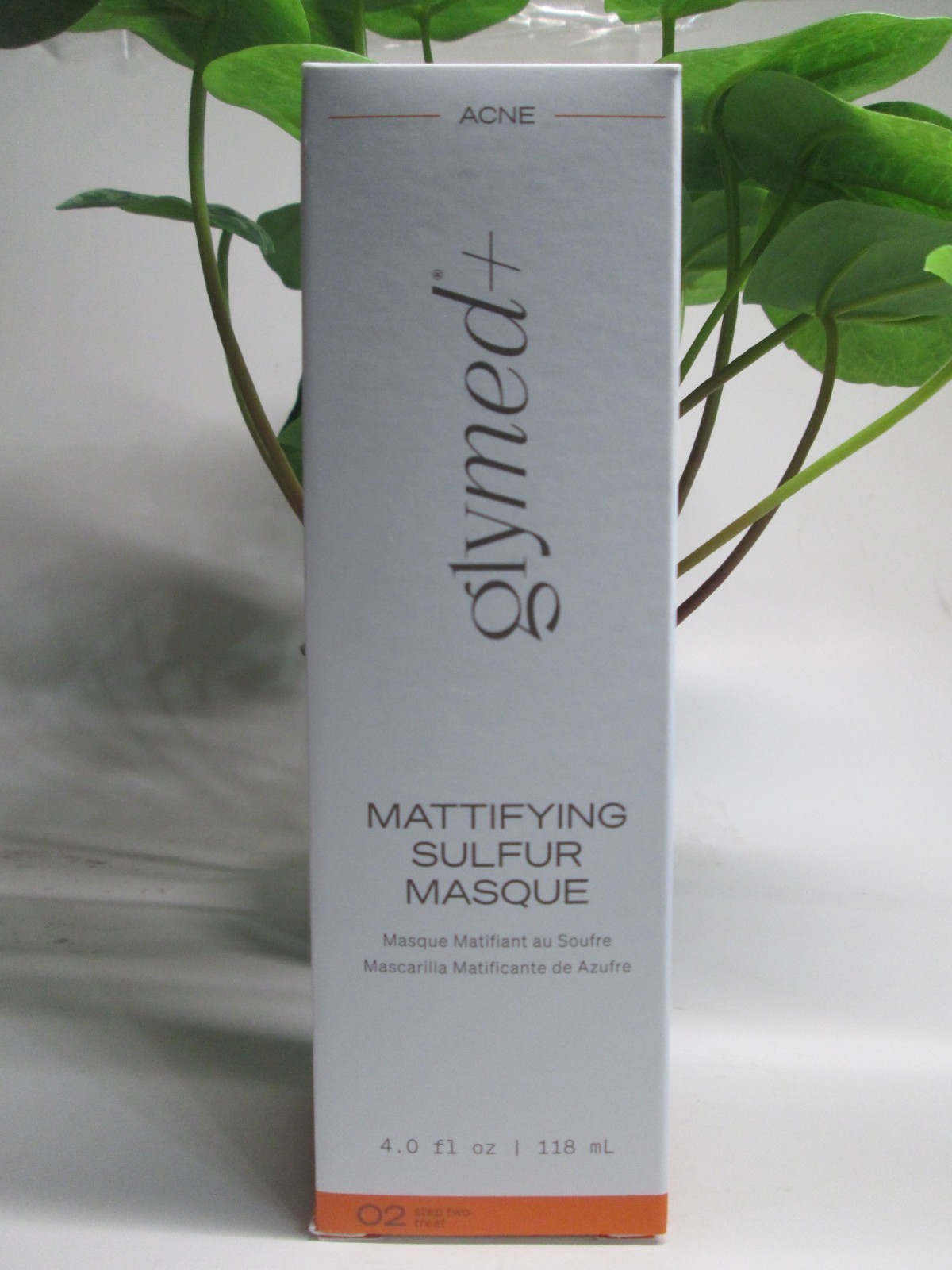 GLYMED PLUS MATTIFYING SULFUR MASQUE 4FL.OZ/118ML NEW exp 2028