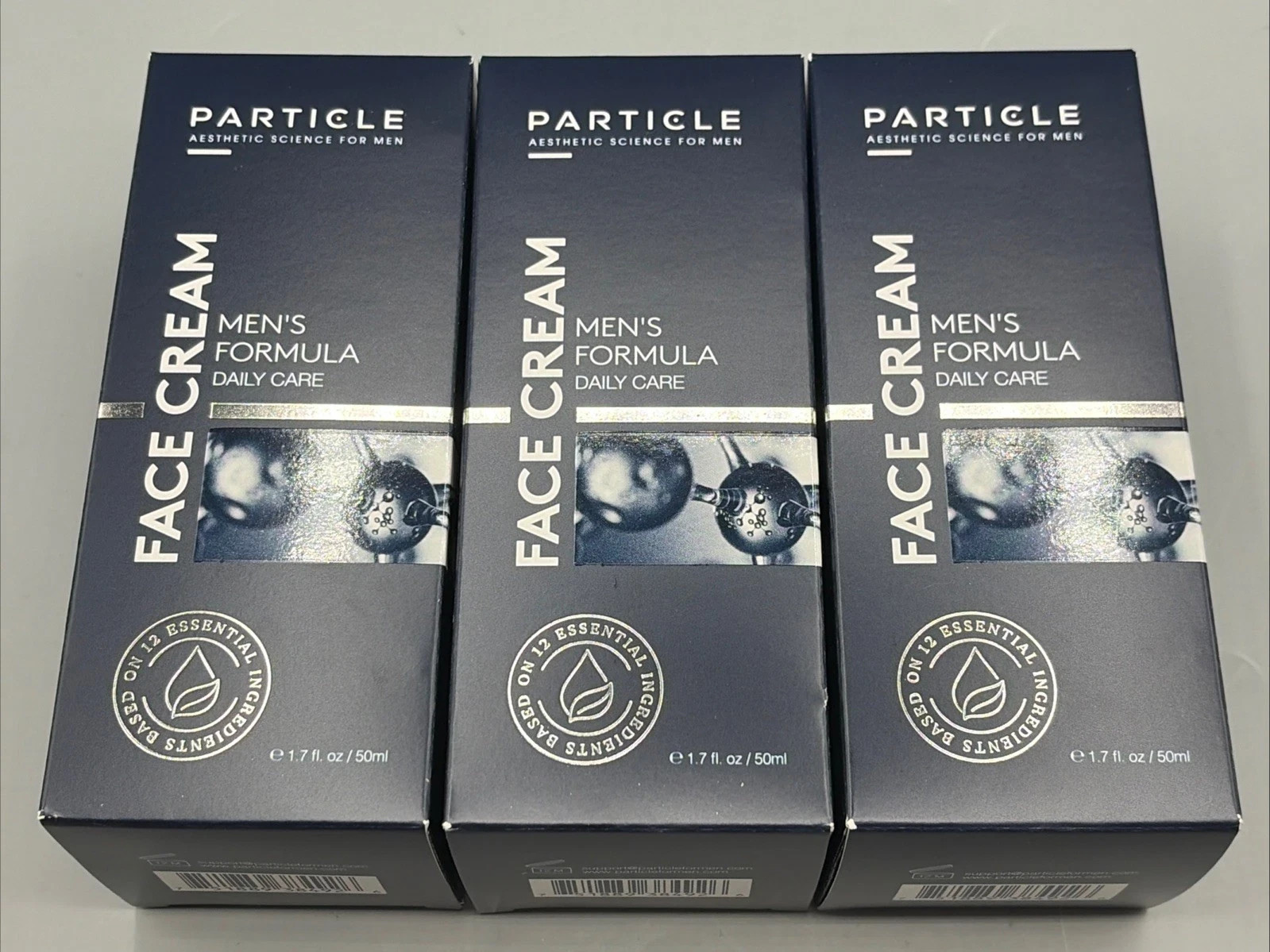 3 PCS Particle Aesthetic Science for Men Face Cream Men’s Formula Daily Care