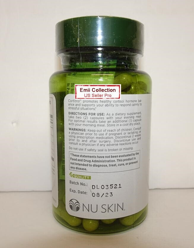 Nu Skin Nuskin Pharmanex Cortitrol 60 Capsules Sealed