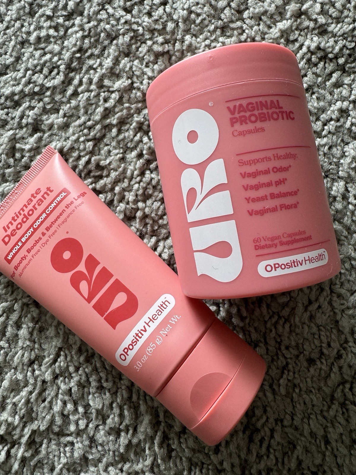 Always Fresh Kit: URO Women’s Probiotics & URO Whole Body Deodorant by O