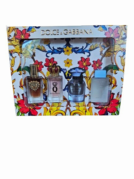 Dolce & Gabbana Spray Sample Gift Set Devotion Q Dolce Blue Jasmine Light Blue