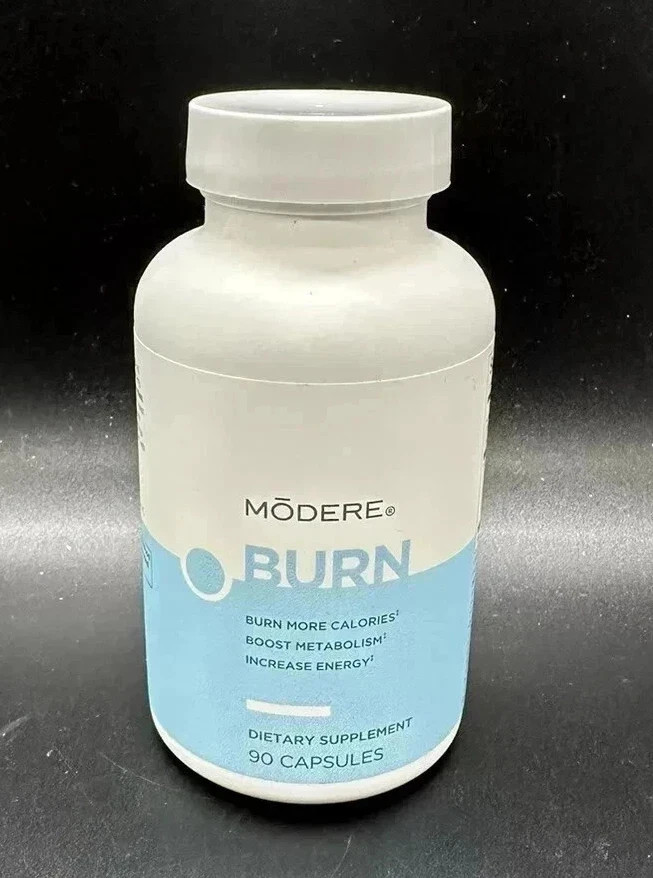 Modere Burn | Advanced Thermogenic Fat Burner – 90 Capsules, Pack of 5