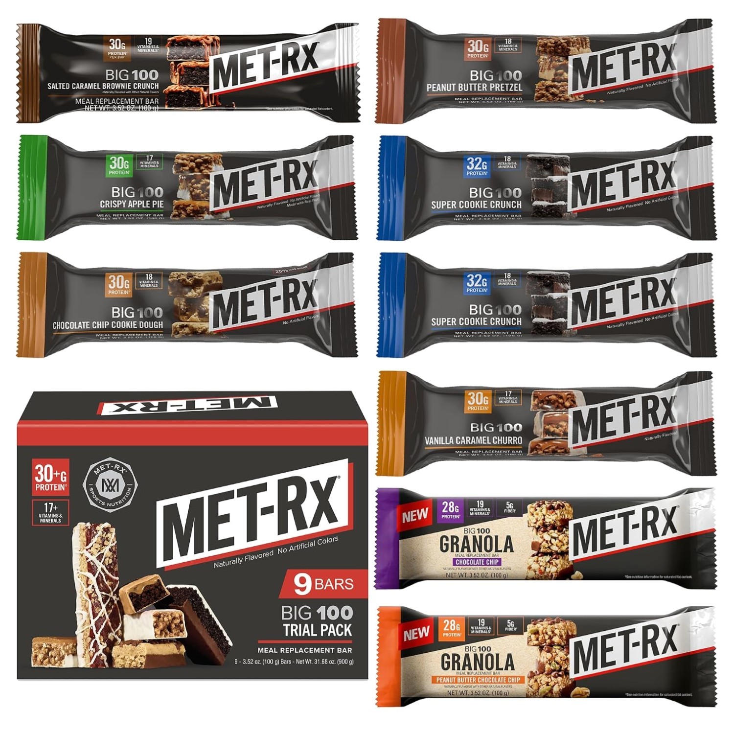 Sports Nutrition Meal Replacement Bars