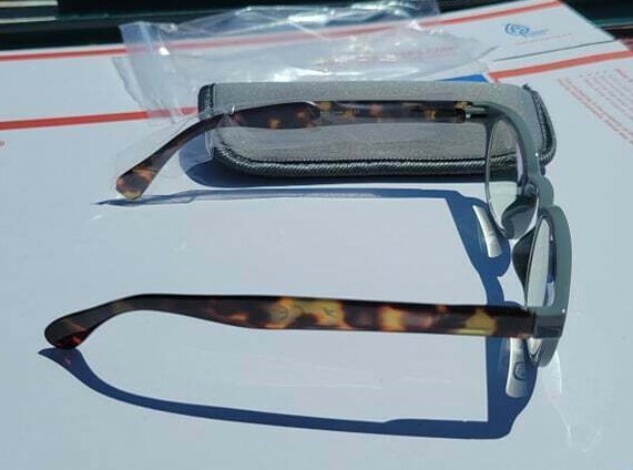 Reader Glasses Hummingbird Malmo Blue Light Strength 1.0 GREY One Pair Cheaters