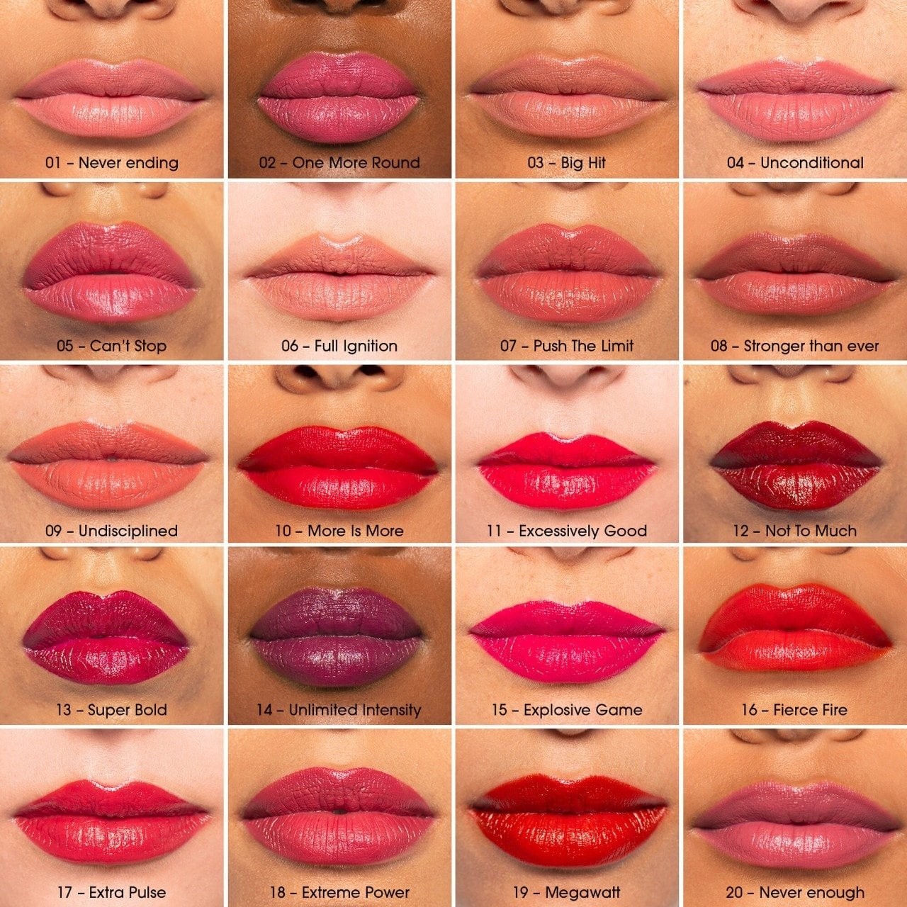 SEPHORA COLLECTION Authentic Satin Hydrating Lipstick 0.12 oz 12 shades
