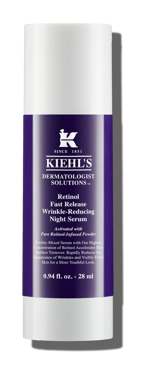 Kiehl’s Retinol Wrinkle-Reducing Night Serum & Powder Boxed Set 0.94 oz 28 ml