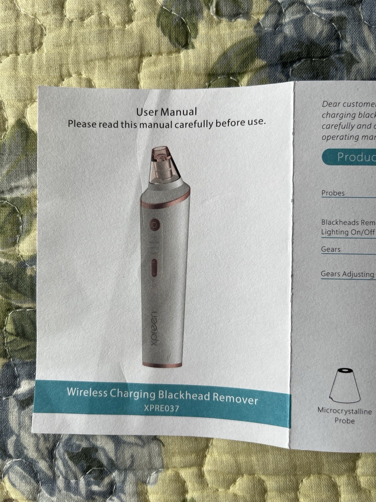 Xpreen Wireless charging blackhead remover