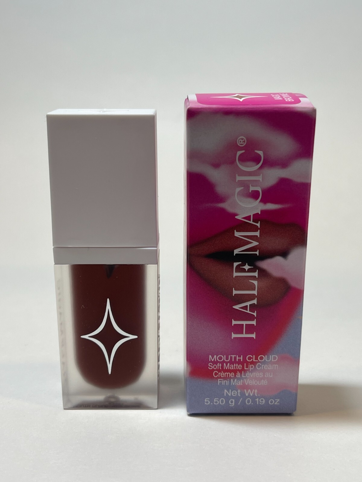 Half Magic Mouth Cloud Soft Matte Lip Cream In Magic Brownie 5.5g Full Size New