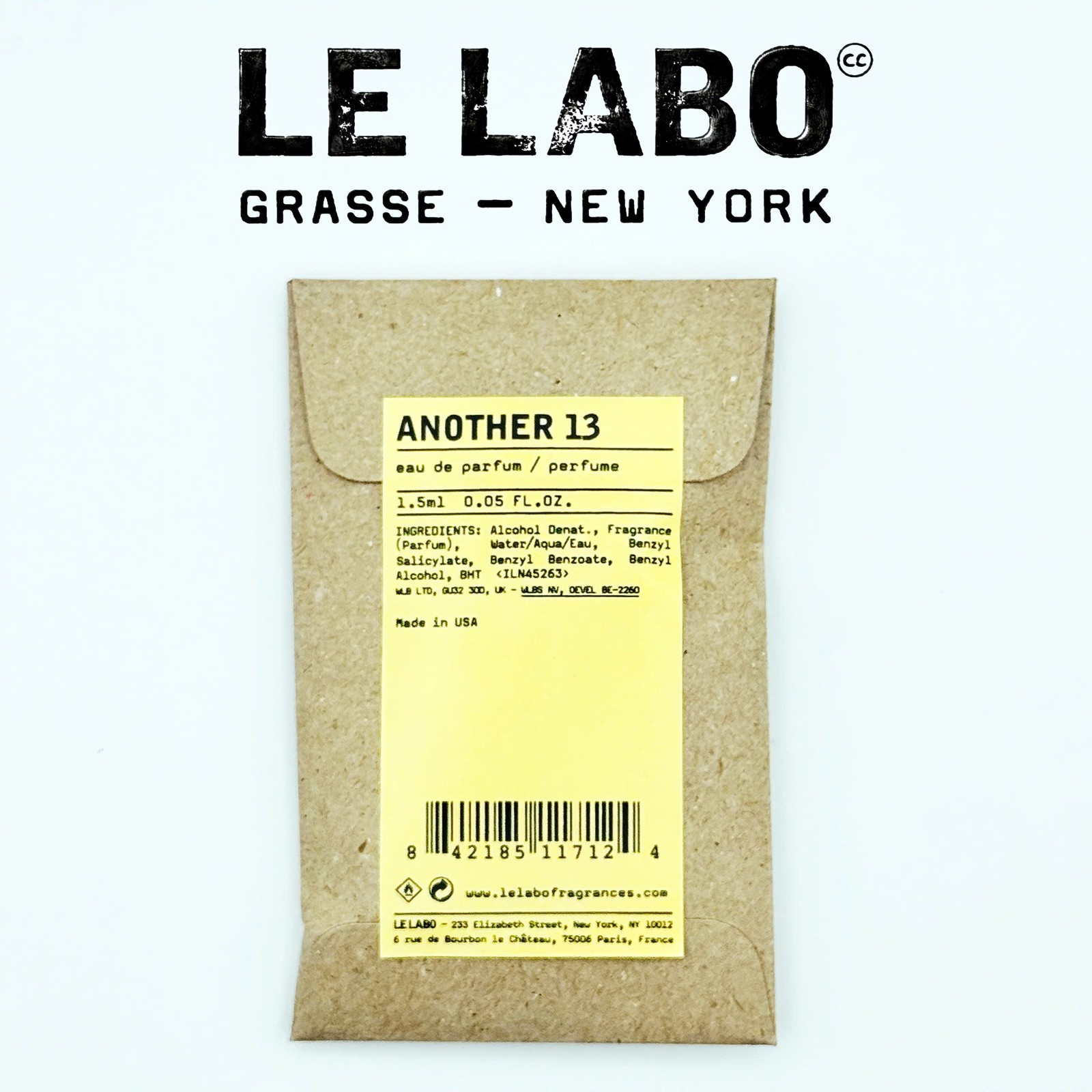 LE LABO ANOTHER 13 1.5ML/0.05OZ EAU DE PARFUM SAMPLE SPRAY🍐