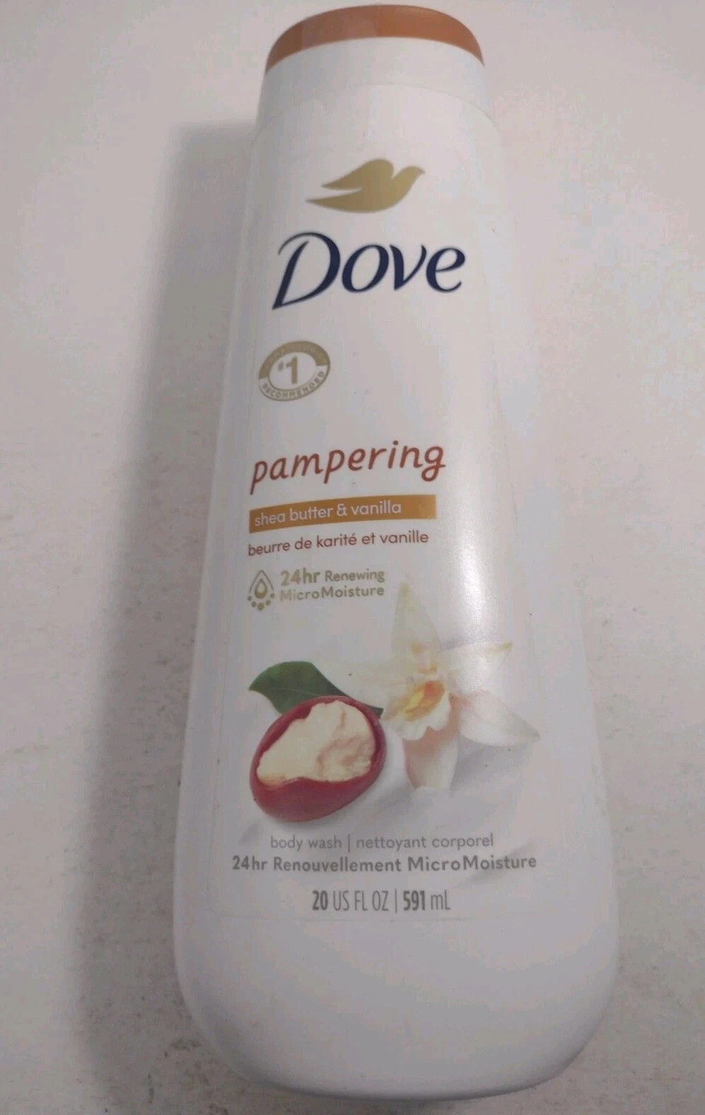 Pampering Body Wash, Shea Butter & Vanilla, 20 fl oz (591 ml) USA