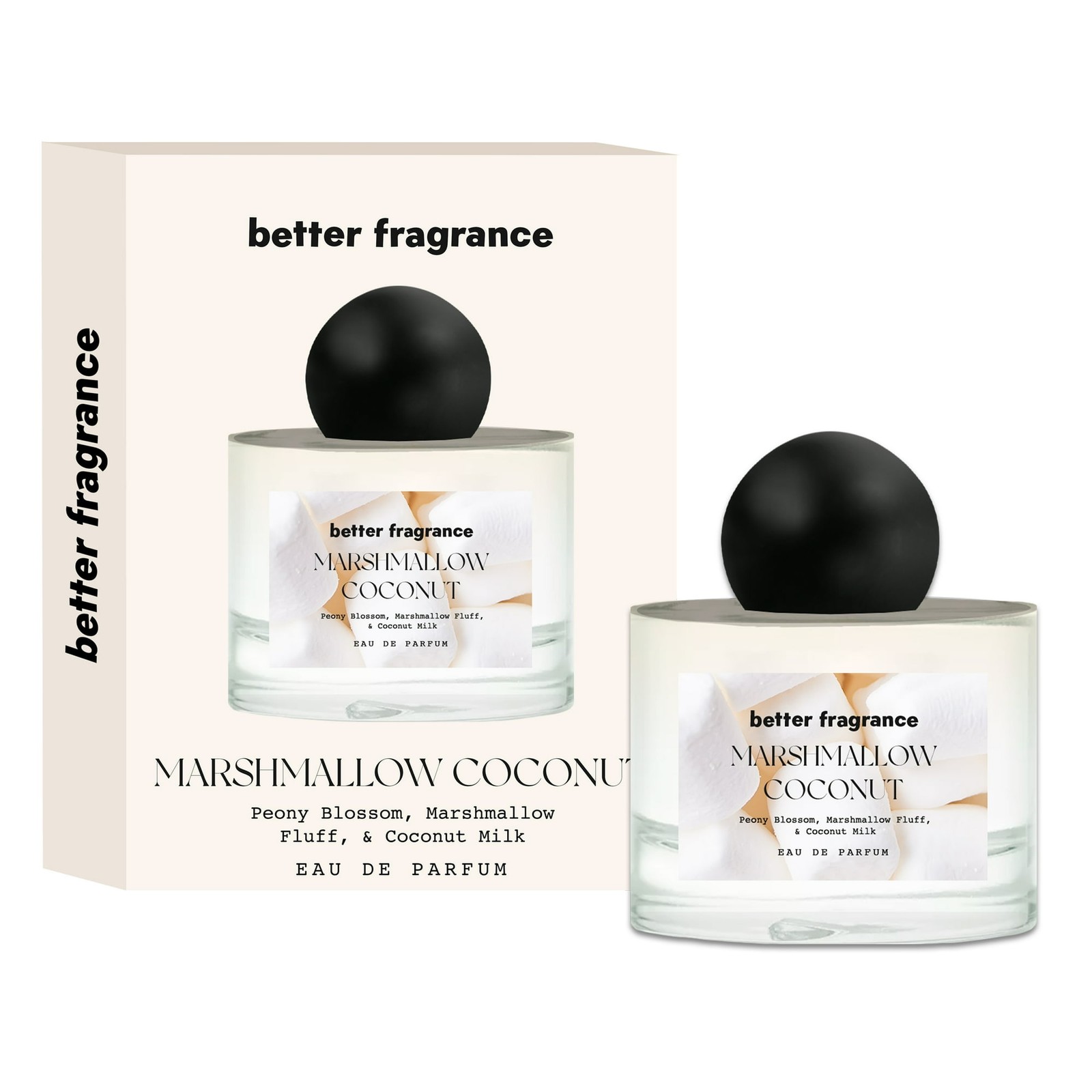 Better Fragrance Marshmallow Coconut Eau de Parfum 20ml 0.68 fl oz